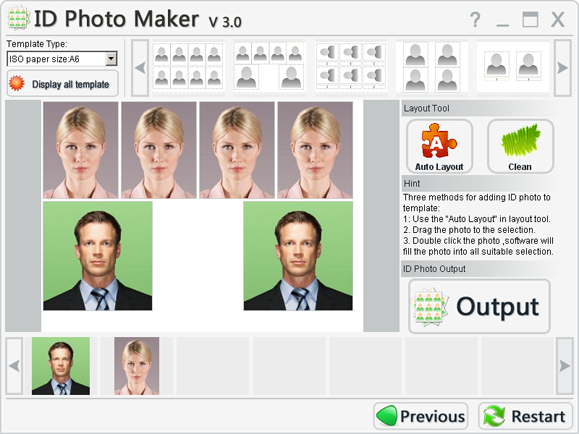 ID Photo Maker 3.2 Build 1118 screenshot